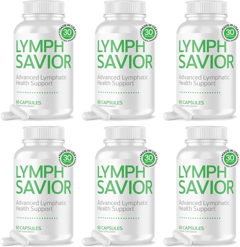 6 bottles of Lymph Savior